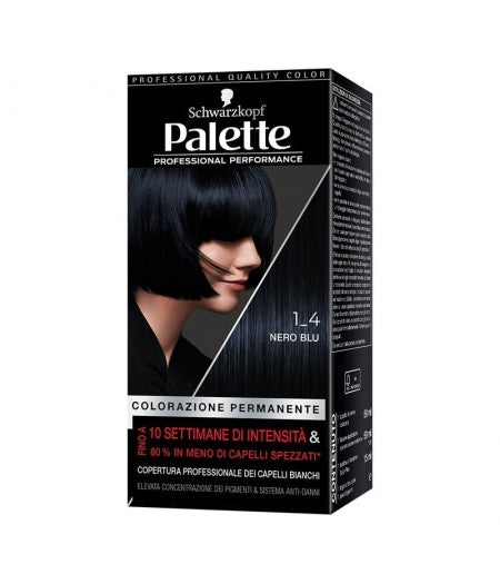 SCHWARZKOPF PALETTE NEWCOLORE CAPELLI NERO BLU 1-4 - Tre Pi Profumerie