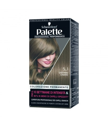 SCHWARZKOPF PALETTE NEWCOLORE CAPELLI CASTANO CHIARO 5-1 - Tre Pi Profumerie