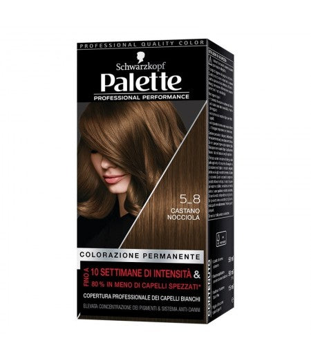 SCHWARZKOPF PALETTE NEWCOLORE CAPELLI CASTANO NOCCIOLA 5-8 - Tre Pi Profumerie