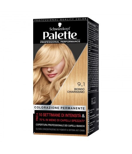 SCHWARZKOPF PALETTE NEWCOLORE CAPELLI BIONDO CHIARISSIMO 9-1 - Tre Pi Profumerie
