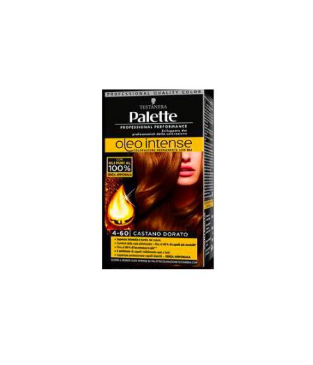 SCHWARZKOPF PALETTE OLEO COLORE CAPELLI CASTANO DORATO 4-60 - Tre Pi Profumerie