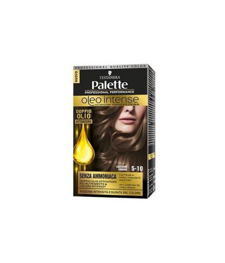 SCHWARZKOPF PALETTE OLEO COLORE CAPELLI CASTANO CHIARO 5-10 - Tre Pi Profumerie