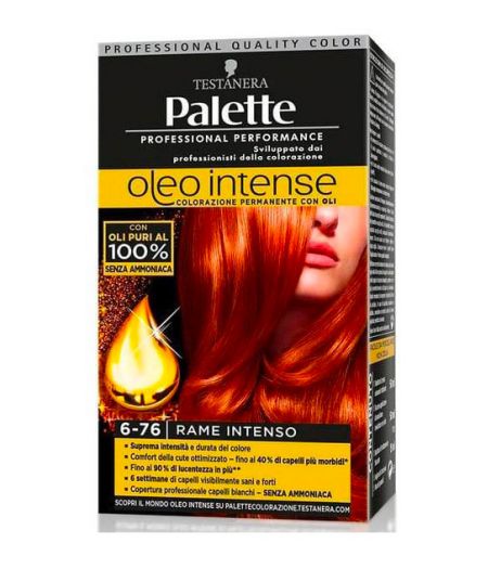 SCHWARZKOPF PALETTE OLEO COLORE CAPELLI ROSSO RAMATO 6-76 - Tre Pi Profumerie