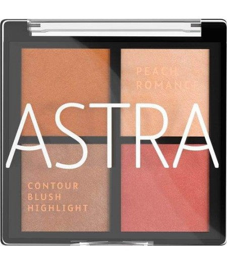 ASTRA PALETTE VISO PEACH ROMANCE 01 - Tre Pi Profumerie