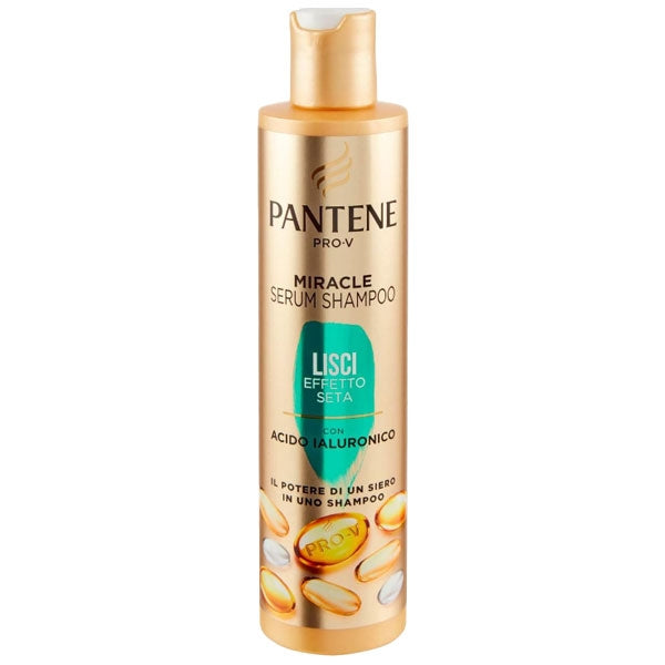 PANTENE SHAMPOO LISCI EFFETTO SETA 250 ML - Tre Pi Profumerie