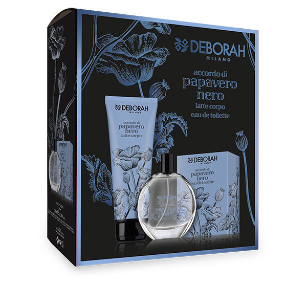 DEBORAH ACCORDO DI PAPAVERO NERO COFANETTO 2019 - Tre Pi Profumerie