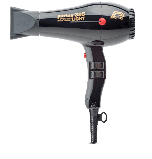 PARLUX PHON PROFESSIONAL 385 POWER LIGHT IONIC & CERAMIC NERO - Tre Pi Profumerie