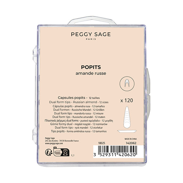 PEGGY SAGE 120 CAPSULE POPITS C-CURVE 142055