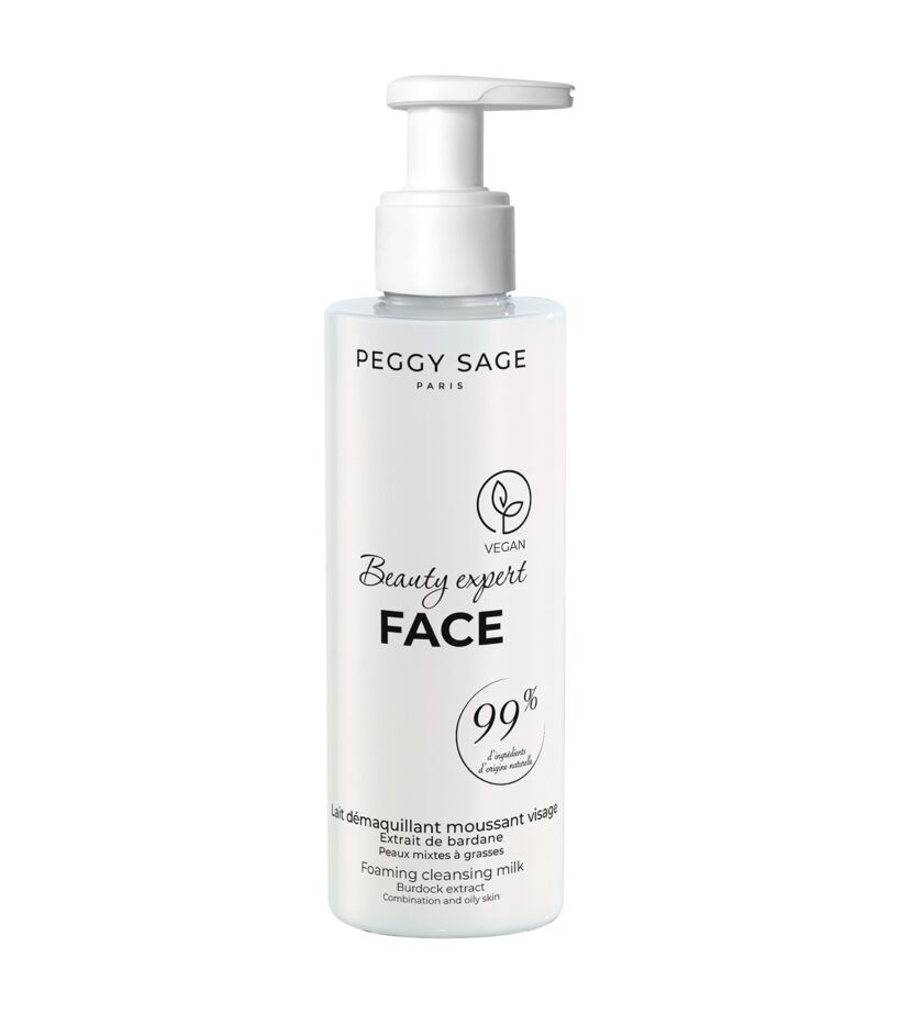 PEGGY SAGE FACE LATTE DETERGENTE IN SCHIUMA VISO 200ML 400012