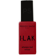 PEGGY SAGE I-LAK SMALTOSEMIPERMANENTE ALWAYS RED - 11 ML - Tre Pi Profumerie