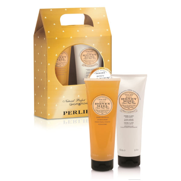 PERLIER COFANETTO HONEY MIEL DOCCIA 250 + IDRATANTE 250 ML 2020 - Tre Pi Profumerie