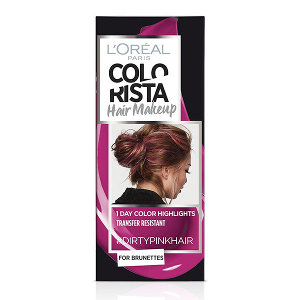 L'OREAL HAIR COLORIST COLORISTA HAIR MAKEUP DIRTY PINK HAIR - Tre Pi Profumerie
