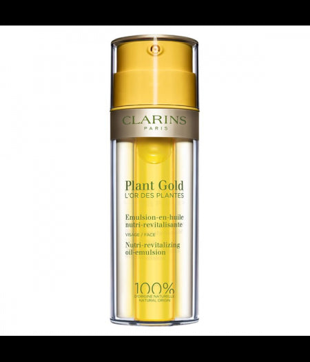 CLARINS PLANT GOLD OLIONUTRITIVO RIVITALIZZANTE 35 ML - Tre Pi Profumerie