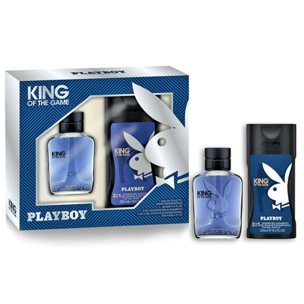 PLAYBOY KING OF THE GAME COFANETTO EDT 60 ML + GEL DOCCIA 250 ML - Tre Pi Profumerie