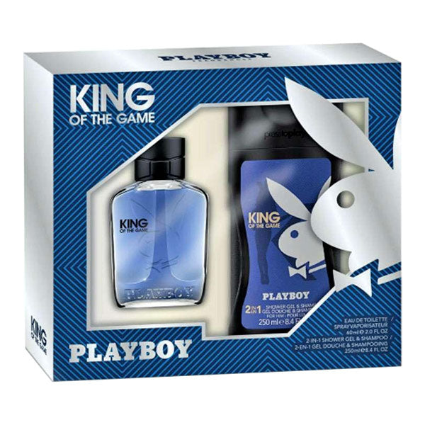 PLAYBOY KING OF THE GAME COFANETTO EDT 60 ML + GEL DOCCIA 250 ML - Tre Pi Profumerie