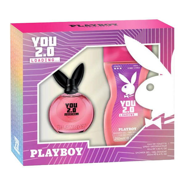 PLAYBOY YOU 2.0 COFANETTO EDT 40 ML + GEL DOCCIA 250 ML - Tre Pi Profumerie