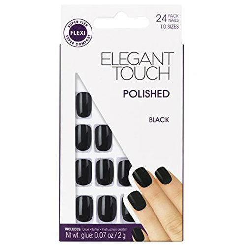ELEGANT TOUCH POLISHED BLACK 24 PEZZI - Tre Pi Profumerie