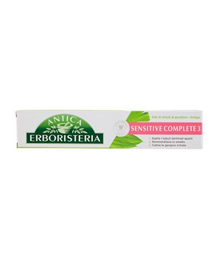 ANTICA ERBORISTERIA DENTIFRICIO SENSITIVE COMPLETE 75 ML - Tre Pi Profumerie