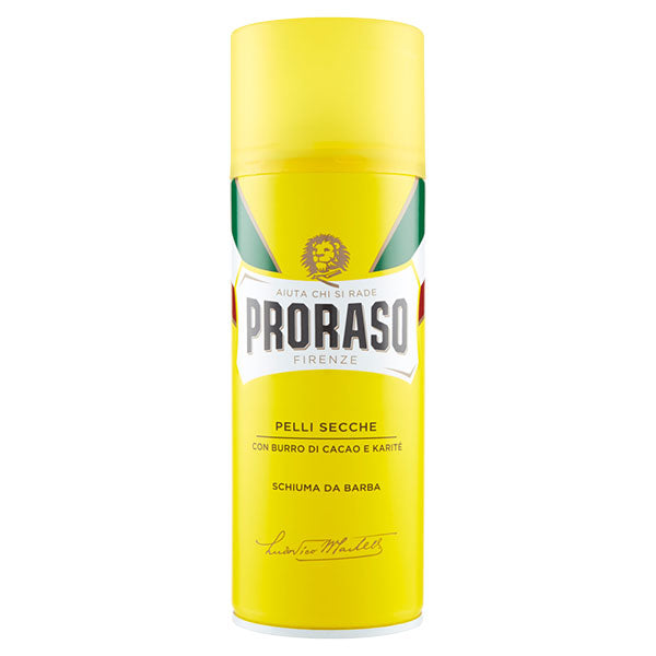PRORASO SCHIUMA DA BARBA TUTTE LE BARBE NUTRIENTE 400 ML - Tre Pi Profumerie