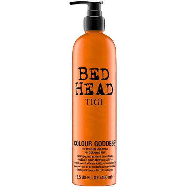 TIGI BED HEAD COLOUR GODDESS SHAMPOO 400 ML - Tre Pi Profumerie