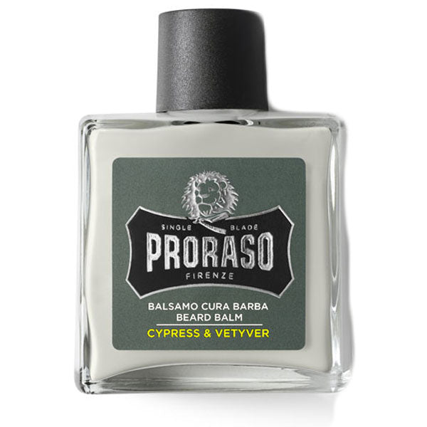 PRORASO CYPRESS E VETIVER BALSAMO CURA BARBA 100 ML - Tre Pi Profumerie
