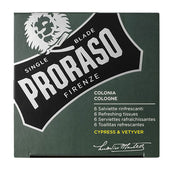 PRORASO CYPRESS E VETIVER COLONIA SALVIETTE RINFRESCANTI 6 PEZZI - Tre Pi Profumerie