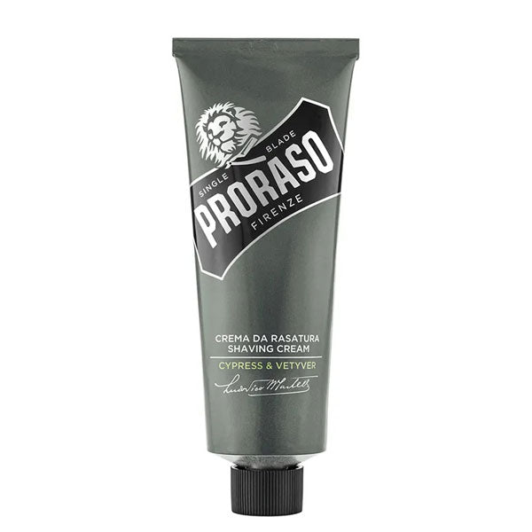 PRORASO CYPRESS E VETIVER CREMA DA RASATURA 100 ML - Tre Pi Profumerie