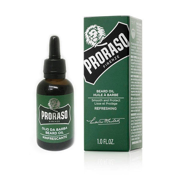 PRORASO OLIO DA BARBA RINFRESCANTE 30 ML - Tre Pi Profumerie