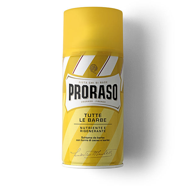 PRORASO SCHIUMA DA BARBA TUTTE LE BARBE NUTRIENTE 300 ML - Tre Pi Profumerie