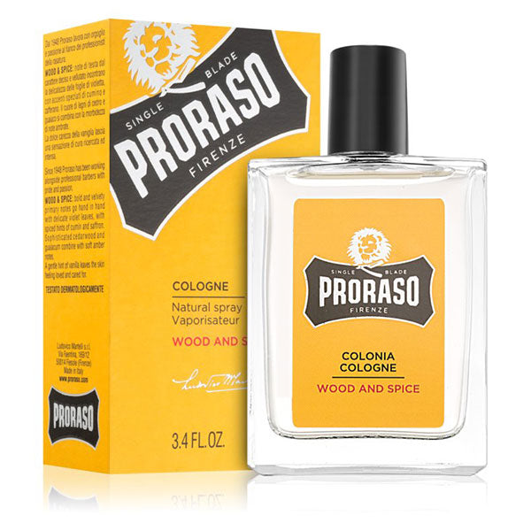 PRORASO WOOD AND SPICE COLOGNE 100 ML - Tre Pi Profumerie
