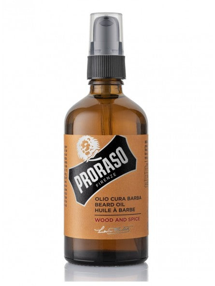 PRORASO WOOD AND SPICE OLIO CURA BARBA 100 ML