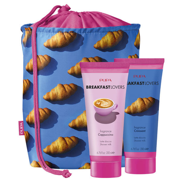 PUPA COFANETTO BREAKFAST CAPPUCCINO CROISSANT LATTE DOCCIA - Tre Pi Profumerie