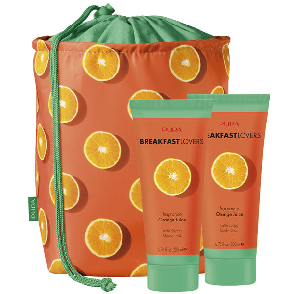 PUPA COFANETTO BREAKFAST ORANGE DOCCIA + LATTE CORPO - Tre Pi Profumerie