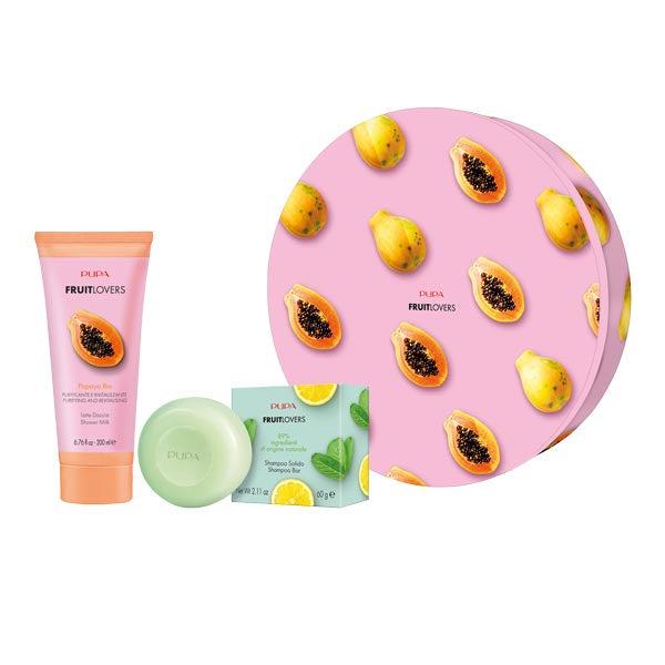 PUPA COFANETTO REGALO FRUIT LOVERS II PAPAYA 002 - Tre Pi Profumerie
