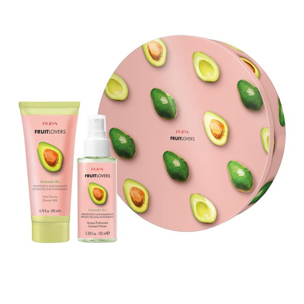 PUPA COFANETTO FRUIT LOVERS 3 LATTE + DOCCIA AVOCADO 001 - Tre Pi Profumerie