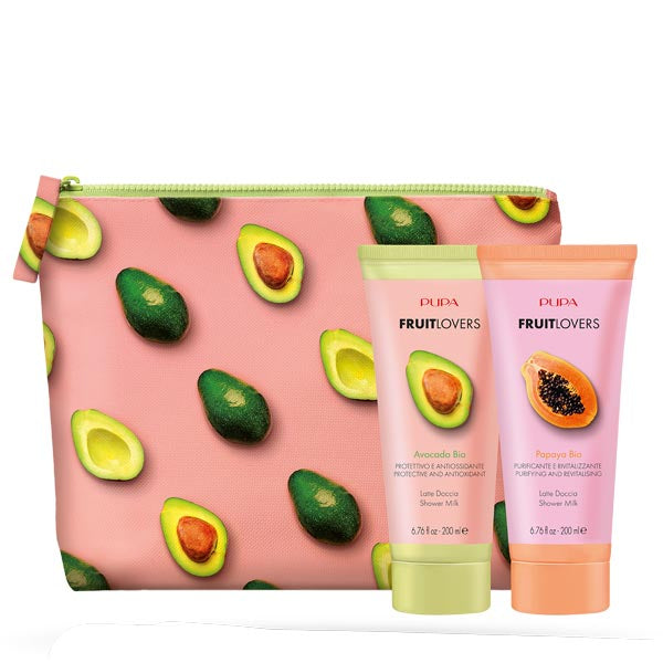 PUPA COFANETTO FRUIT LOVERS MIX AVOCADO E PAPAYA - Tre Pi Profumerie