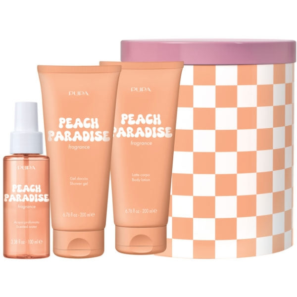 PUPA COFANETTO REGALO HAPPY BOX 4 PEACH - Tre Pi Profumerie