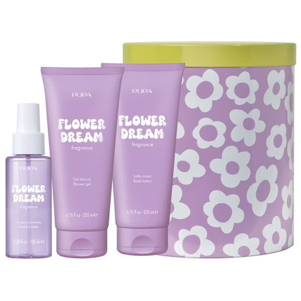 PUPA COFANETTO REGALO HAPPY BOX 4 FLOWER DREAM - Tre Pi Profumerie