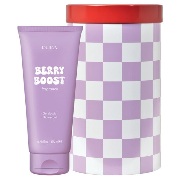 PUPA COFANETTO REGALO HAPPY BOX SHOWER GEL BERRY - Tre Pi Profumerie