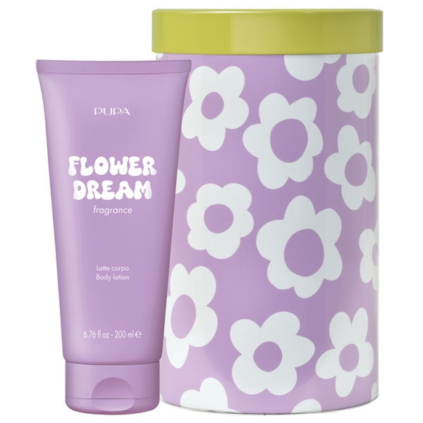 PUPA COFANETTO REGALO HAPPY BOX LATTE CORPO FLOWER DREAM - Tre Pi Profumerie