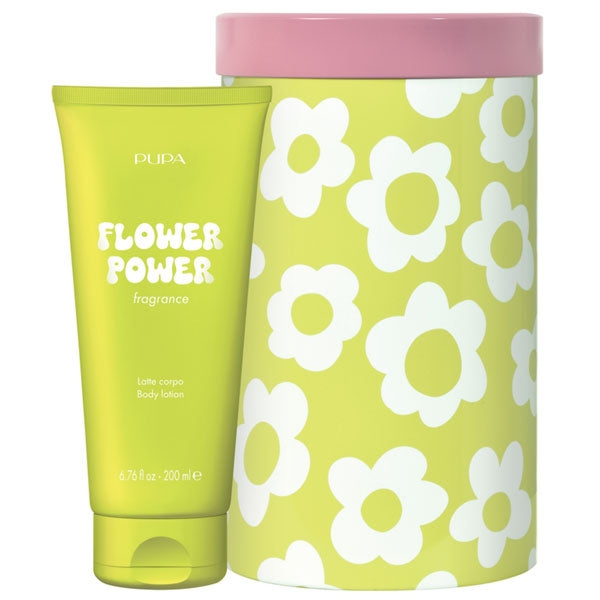 PUPA COFANETTO REGALO HAPPY BOX LATTE CORPO FLOWER POWER - Tre Pi Profumerie