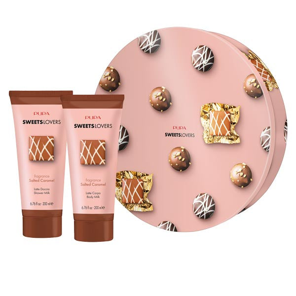 PUPA COFANETTO SWEETS LOVERS 3 LATTE + DOCCIA CARAMEL 002 - Tre Pi Profumerie