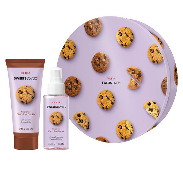 PUPA COFANETTO SWEETS LOVERS 4 LATTE + ACQUA COOKIES 003 - Tre Pi Profumerie