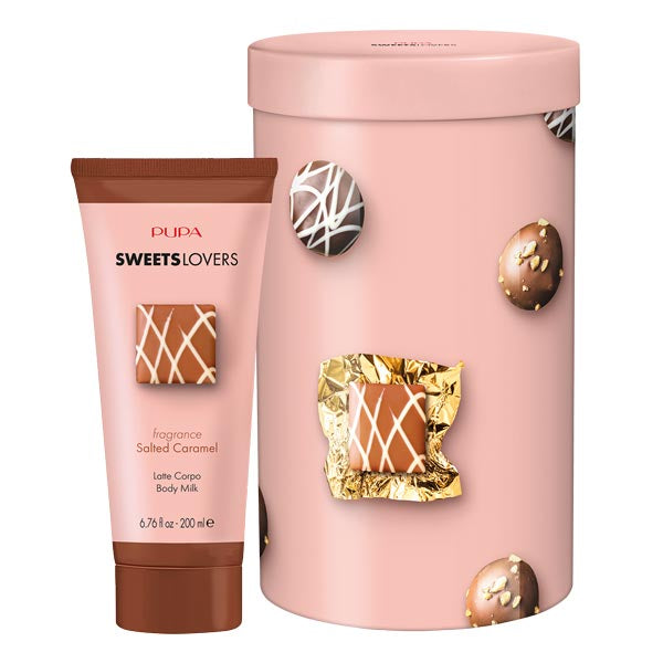 PUPA COFANETTO SWEETS LOVERS 2 LATTE CORPO CARAMEL 002 - Tre Pi Profumerie