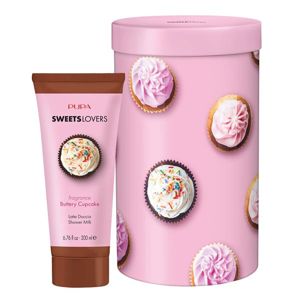 PUPA COFANETTO SWEETS LOVERS 1 LATTE DOCCIA CUPCAKE 001 - Tre Pi Profumerie