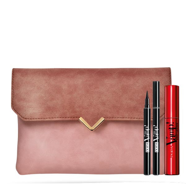 PUPA KIT VAMP! MASCARA VAMP SEXY LASHES + EYELINER - Tre Pi Profumerie