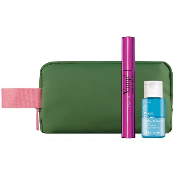 PUPA POCHETTE MASCARA EXTE+WAND ERASER - Tre Pi Profumerie