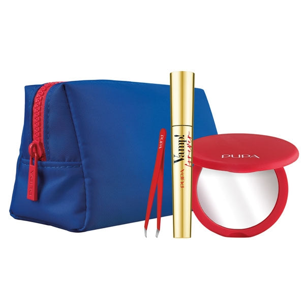 PUPA POCHETTE MASCARA FOREVER + SPECCHIO + PINZETTA - Tre Pi Profumerie