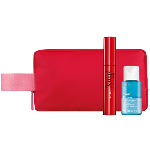 PUPA POCHETTE MASCARA SEXY+WAND ERASER - Tre Pi Profumerie