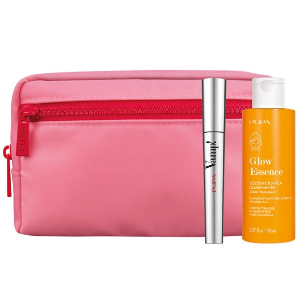 PUPA POCHETTE MASCARA V.+GLOW ESSENCE - Tre Pi Profumerie